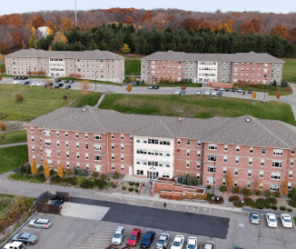 aerial shot of tc3 campus