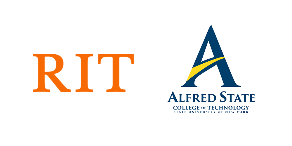 RIT and Alfred State Logos 